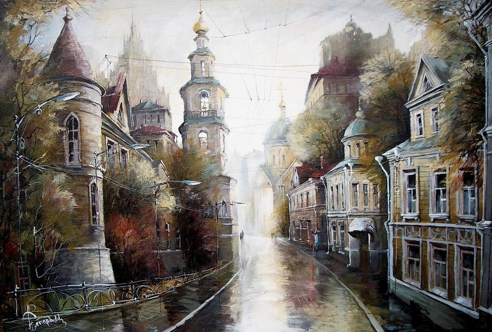 Картины московского художника
